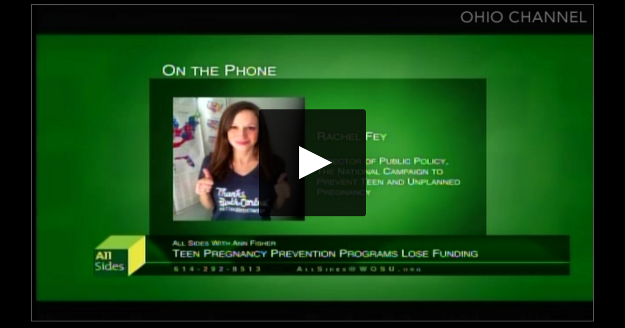 A screenshot of the video All Sides with Ann Fisher