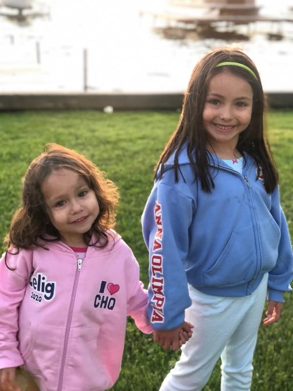 An image of the author's children. 