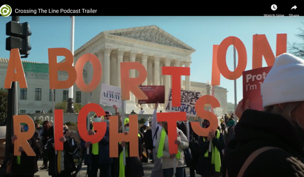 A still from the Crossing the Line documentary. 