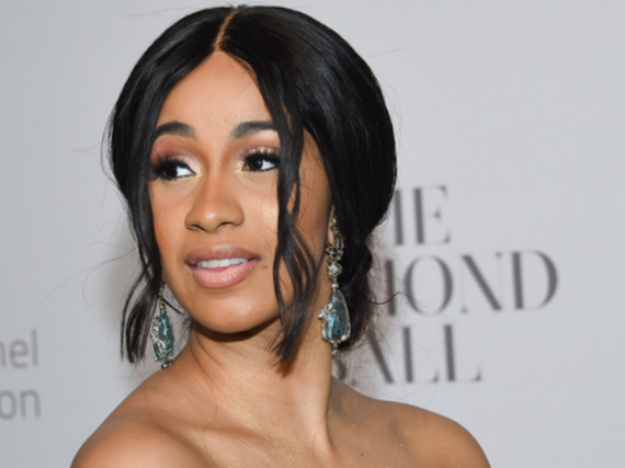 Cardi B at Diamond Ball 