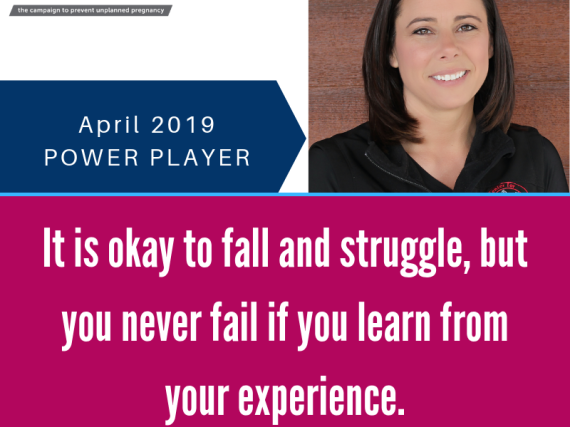 Niki Graham, "It is okay to fall and struggle, but you never fail if you learn from your experience."