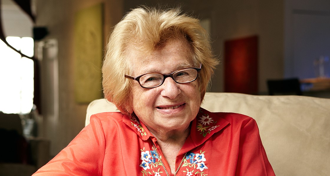 Headshot of Dr. Ruth. 